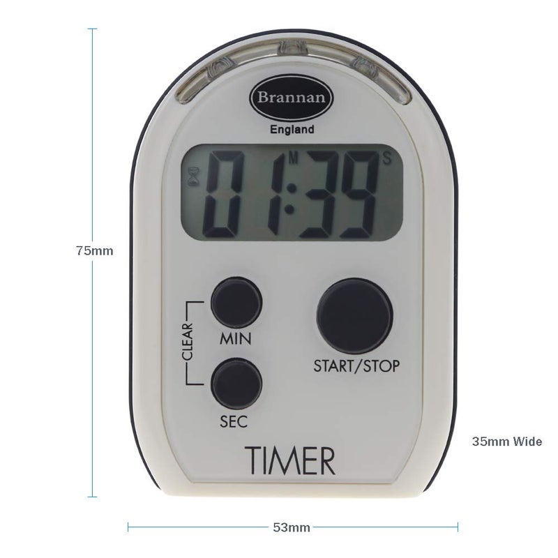Brannan Visual Timer Multi Function with Vibrating Audible and Flashing Alarm - Seniors Countdown Timer Ideal for The Visually and Hearing Impaired - Image 3